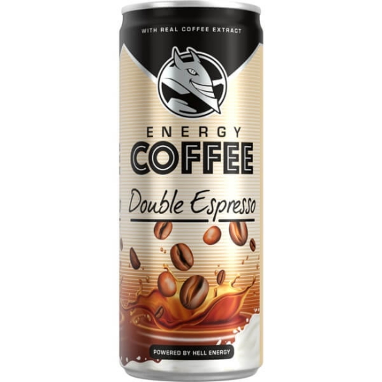 Imagem de Bebida de Café Double Expresso HELL ENERGY lata 25cl