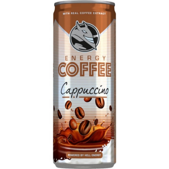 Imagem de Bebida de Café com Cappuccino HELL ENERGY lata 25cl