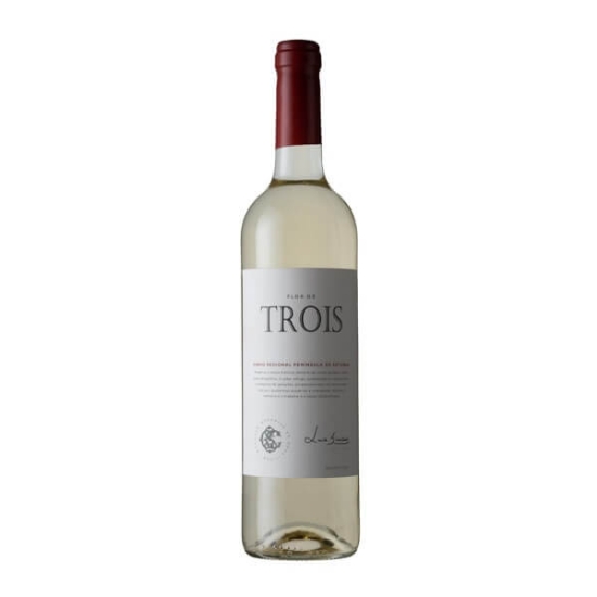 Imagem de Vinho Branco Regional de Setúbal FLOR DE TROIS garrafa 75cl