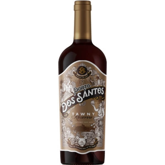 Imagem de Vinho do Porto Tawny Reserva DOS SANTOS garrafa 75cl