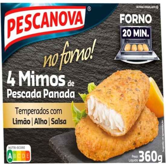 Imagem de Mimos de Pescada Panados de Alho e Salsa PESCANOVA emb.360g