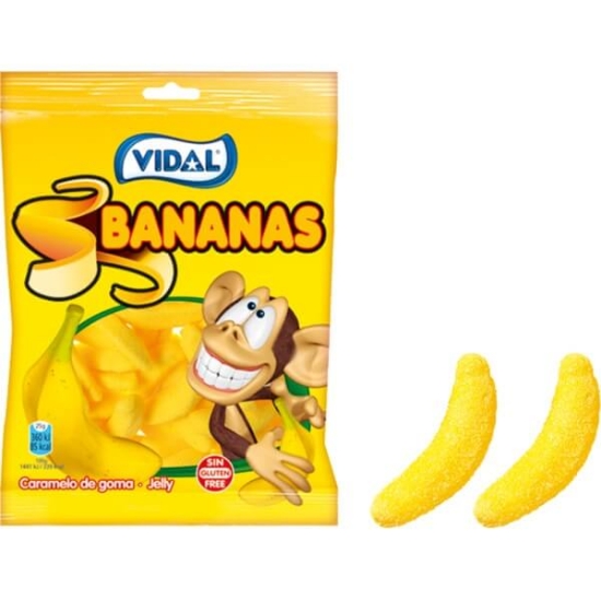 Imagem de Gomas de Banana VIDAL emb.90g