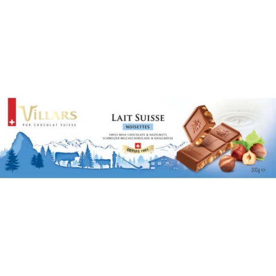 Imagem de Chocolate de Leite com Avelãs VILLARS emb.300g