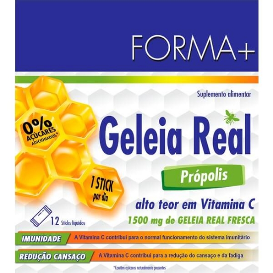 Imagem de Geleia Real Própolis 12 unidades FORMA + emb.120ml