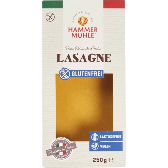 Imagem de Massa para Lasanha Vegan HAMMER MUHLE emb.250g