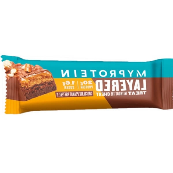 Imagem de Barra Layered Chocolate e Amêndoa MYPROTEIN emb.60g