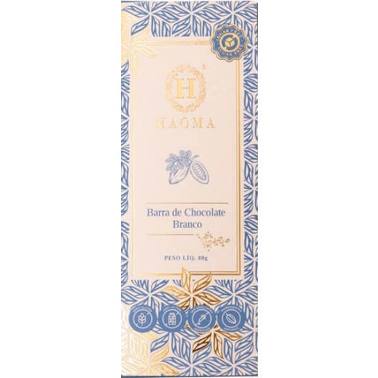 Imagem de Barra de Chocolate Branco HAOMA emb.80g