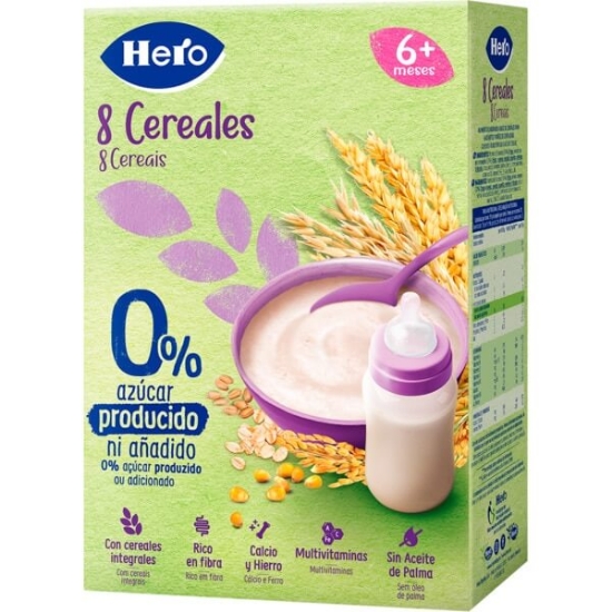 Imagem de Farinha 8 Cereais HERO emb.340g