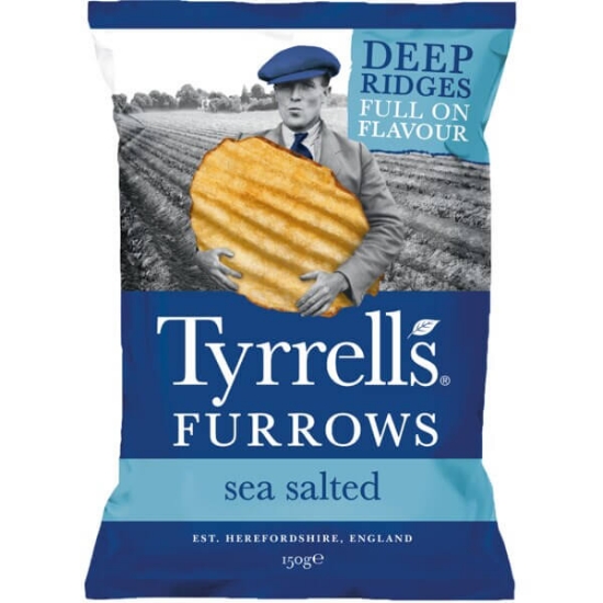 Imagem de Batatas Fritas com Sal Marinho TYRRELLS emb.150g