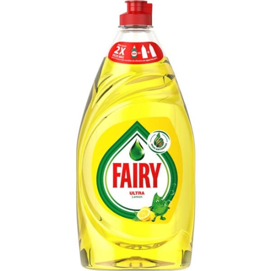 Imagem de Detergente de Lavagem à Mão para Loiça Concentrado Limão FAIRY emb.820ml