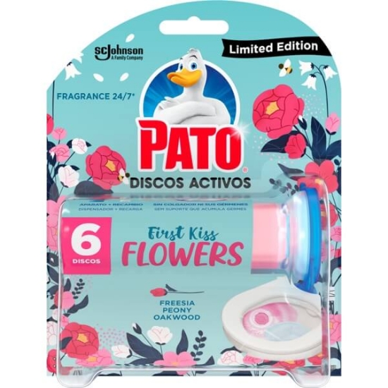 Imagem de Blocos Sanitários Discos Activos First Kiss PATO emb.36ml