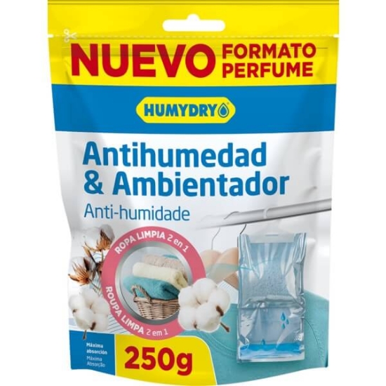 Imagem de Cabide Anti Humidade & Ambientador Roupa Limpa HUMYDRY emb.250g