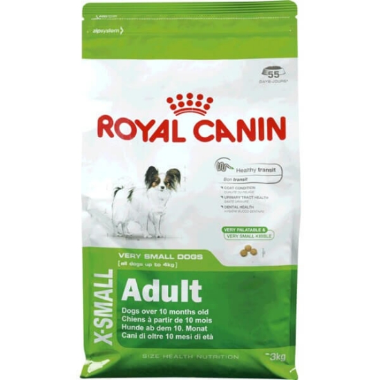 Imagem de Ração para Cão X-Small Adulto a Partir dos 10 Meses ROYAL CANIN emb.3kg