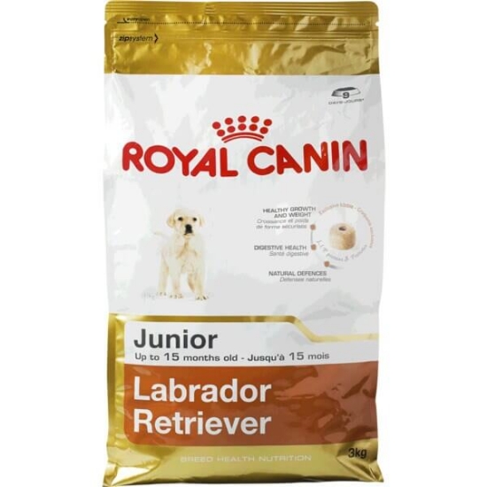 Imagem de Ração para Cão Labrador Retriever Junior a Partir dos 15 Meses ROYAL CANIN emb.3kg