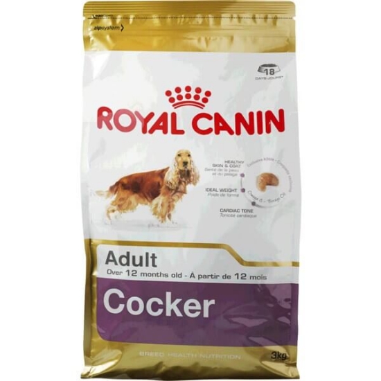 Imagem de Ração para Cão Cocker Adulto a Partir dos 12 Meses ROYAL CANIN emb.3kg