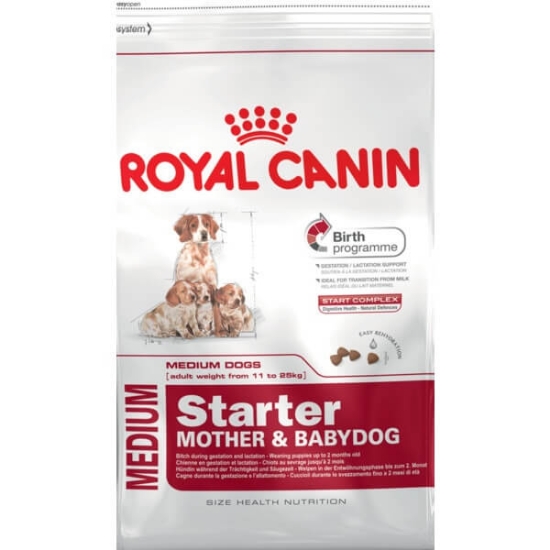 Imagem de Alimento Seco para Cão Médio Starter com 11 a 25 Kg ROYAL CANIN emb.12kg