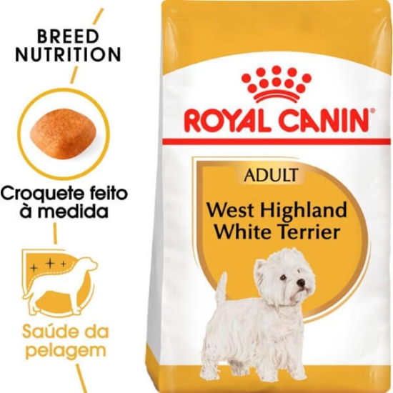 Imagem de Alimento Seco para Cão Adulto West Highland White Terrier ROYAL CANIN emb.3kg