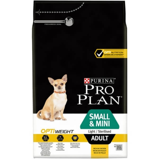 Imagem de Alimento para Cão Small&Mini Adulto Frango Light PURINA PRO PLAN emb.3kg