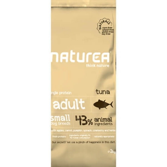 Imagem de Alimento Seco para Cão Adulto Naturals Small Tuna NATUREA emb.2kg