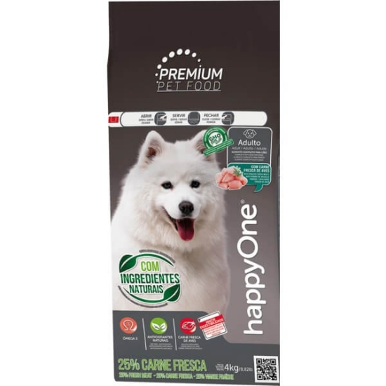 Imagem de Alimento Seco para Cão Premium sabor Carne HAPPYONE emb.4kg