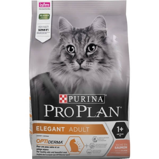 Imagem de Alimento Seco para Gato Elegant Salmão PURINA PRO PLAN emb.3kg