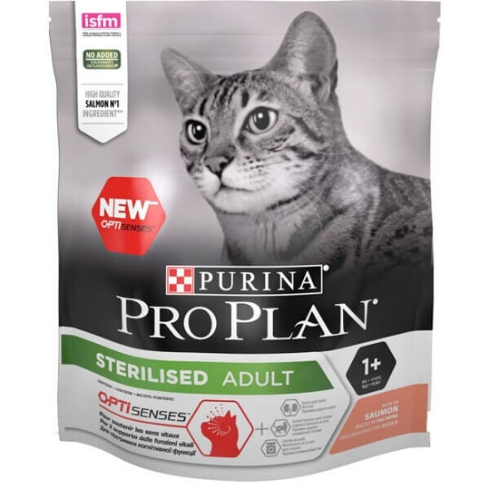 Imagem de Alimento Húmido para Gato Sterilised Optisenses Salmão PURINA PRO PLAN emb.400g