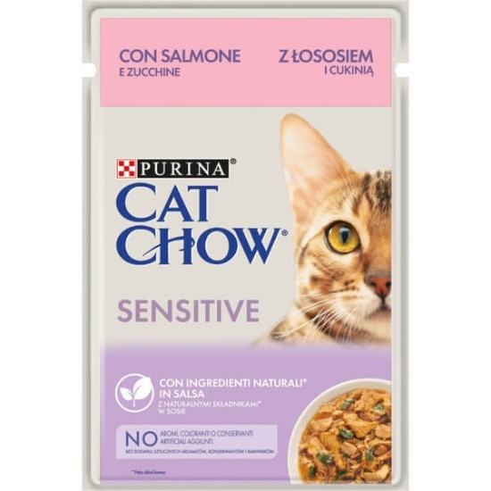 Imagem de Alimentação para Gato Sensitive Salmão PURINA PRO PLAN emb.85g