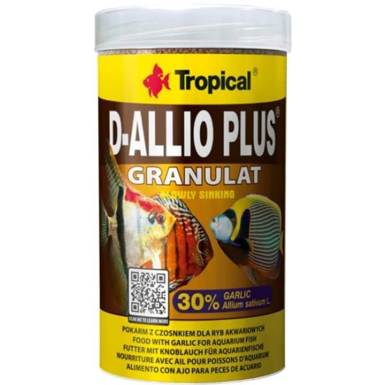 Imagem de Alimento para Peixe D-Allio Plus TROPICAL emb.100ml