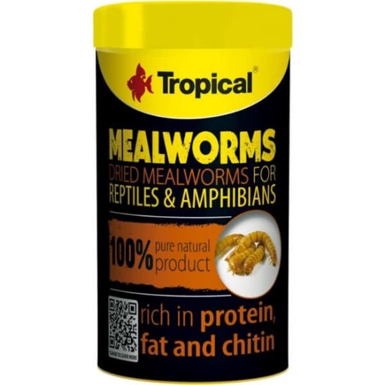 Imagem de Alimento para Repteis Mealworms TROPICAL emb.100ml