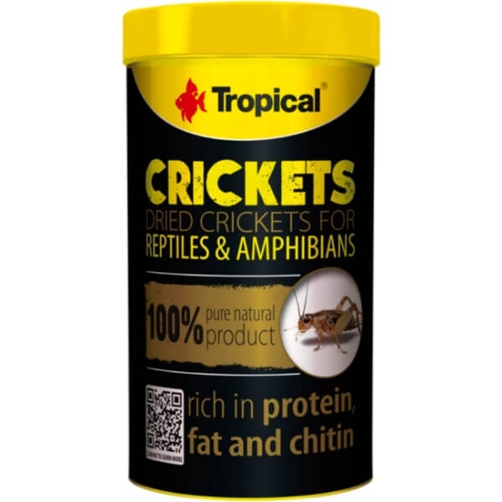 Imagem de Alimento para Repteis Crickets TROPICAL emb.100ml