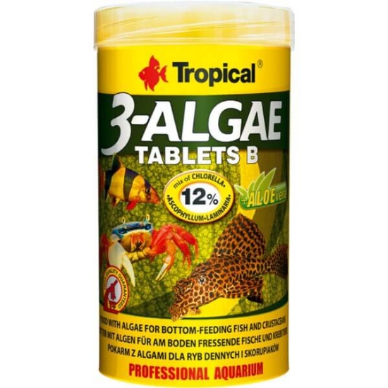 Imagem de Alimento para Peixe 3- Algae Tablets B TROPICAL emb.50ml