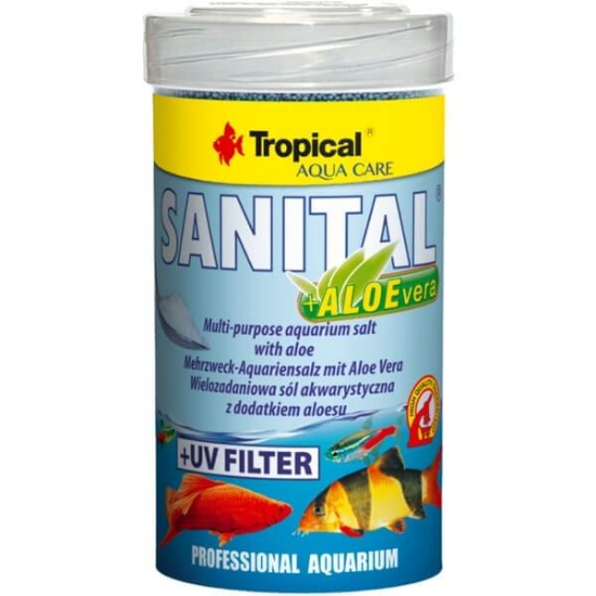 Imagem de Tratamento para Peixes Sanital Aloe TROPICAL emb.100ml