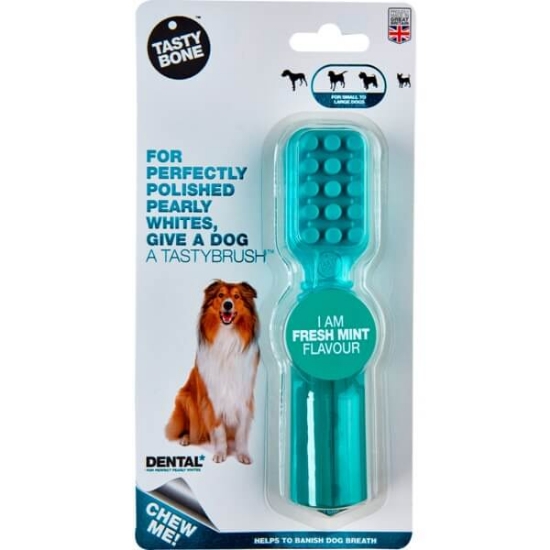 Imagem de Acessório de Higiene Oral para Cães Tasty Brush Freshmint TASTY BONE emb.1 unidade