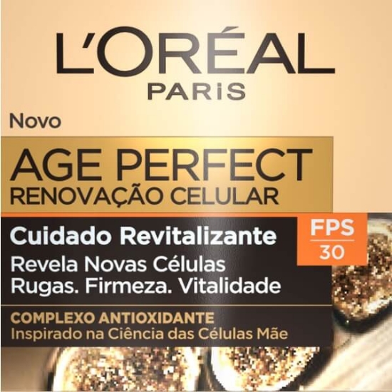 Imagem de Creme Age Perfect Cuidado Revitalizante FPS30 L'ORÉAL DERMO EXPERTISE emb.50ml