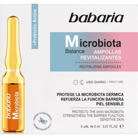 Imagem de Ampolas Faciais Microbiótica BABARIA emb.10ml