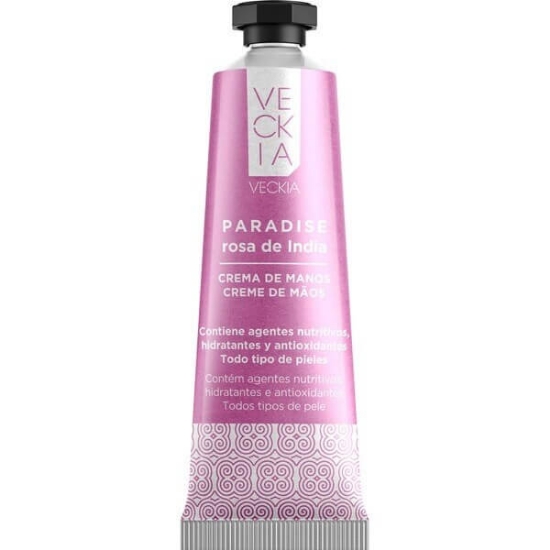 Imagem de Creme de Mãos Rosa India VECKIA emb.30ml