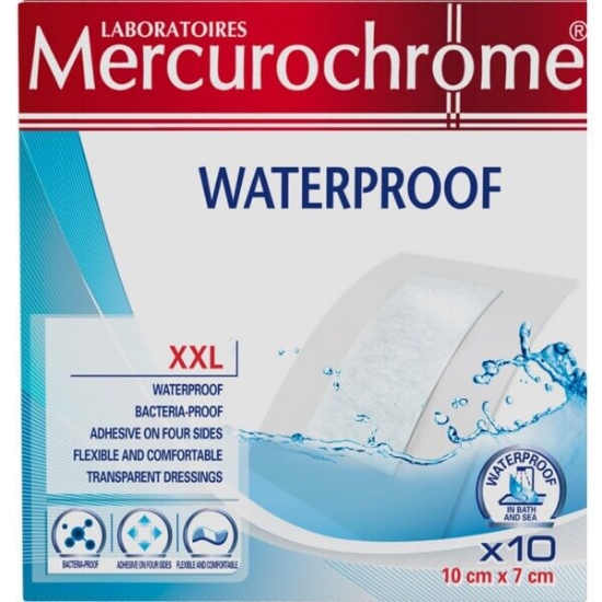 Imagem de Penso Waterproof MERCUROCHROME emb.10 unidades