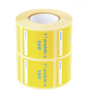 Mostrar detalhes para Etiquetas em Rolo M2 Haccp 2 X40X45Mm 1000un Imagem de Etiquetas em Rolo M2 Haccp 2 X40X45Mm 1000un