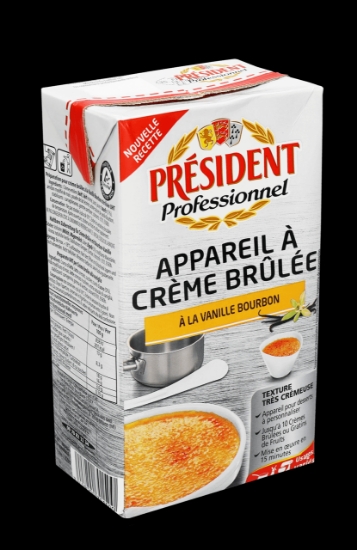 Imagem de Preparado Para Creme Brulee Presid  PRÉSIDENT PROFESSIONNEL 1L