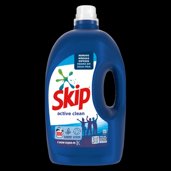 Imagem de Detergente Roupa Liquido Active Clean SKIP 100doses