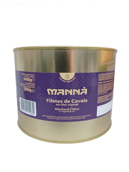 Imagem de Filete Cavala Oleo 1400g MANNA 1,4kg