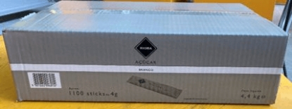 Mostrar detalhes para Rb Acucar G. Sticks1100X4g RIOBA 1100x4g Imagem de Rb Acucar G. Sticks1100X4g RIOBA 1100x4g