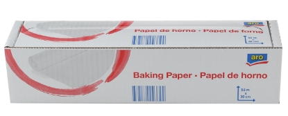 Mostrar detalhes para  Papel Forno 50Mx30Cm ARO 1un Imagem de  Papel Forno 50Mx30Cm ARO 1un