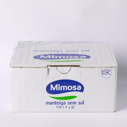 Mostrar detalhes para Manteiga S/S 8G*100 MIMOSA 100x8g Imagem de Manteiga S/S 8G*100 MIMOSA 100x8g