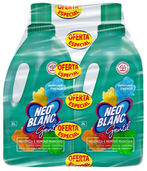 Imagem de Lixivia Neoblanc Gentil NEOBLANC 2x2l