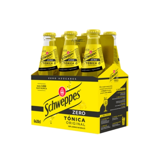 Imagem de Tonic.Zero Schwepp.Cest. SCHWEPPES 4x6X20cl