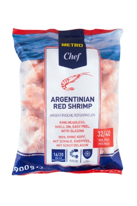 Mostrar detalhes para Gamb?O S/Cab Arg 32/40 METRO CHEF 900g Imagem de Gamb?O S/Cab Arg 32/40 METRO CHEF 900g