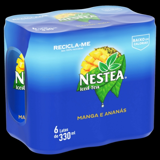 Imagem de Ice Tea Manga Ananás Lata NESTEA 6X33cl