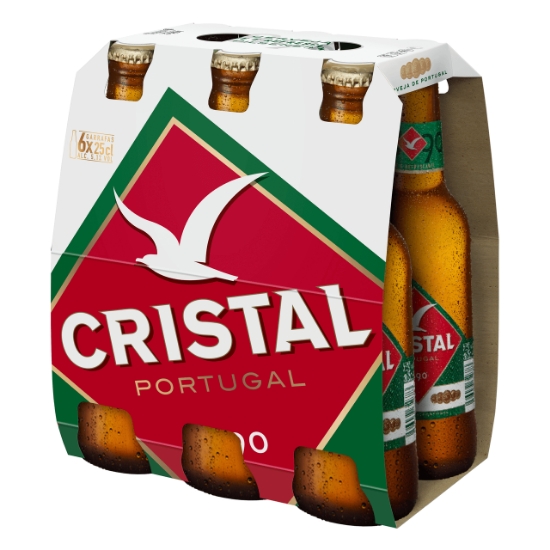 Imagem de Cerveja Mini CRISTAL 6x25cl