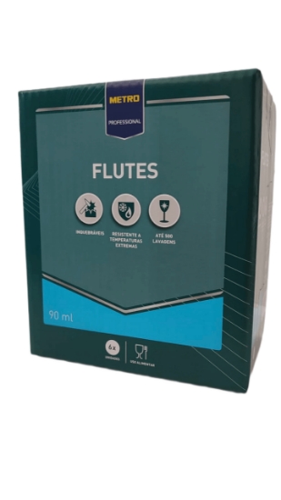 Imagem de Copos Flute METRO PROFESSIONAL 90ml